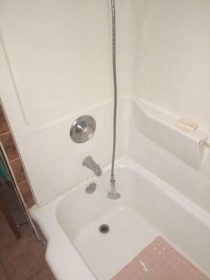 Replace tub with walk-in shower 32 by 60