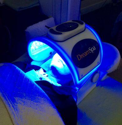 Infra Mat (pemf) & "Dream Spa" Light Therapy Hood ~