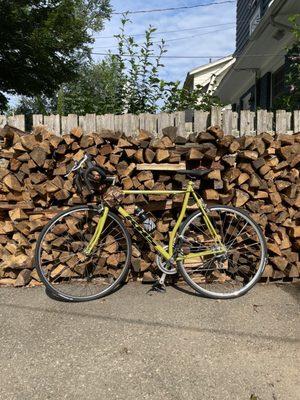 My KHS bike tuned up by Brookdale Cycle