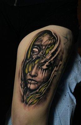 Dark art done by artist Will Cassio