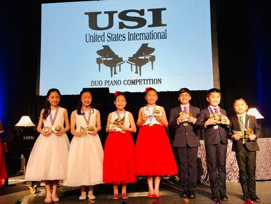 United States International Duo Piano Competition 2019 Winners