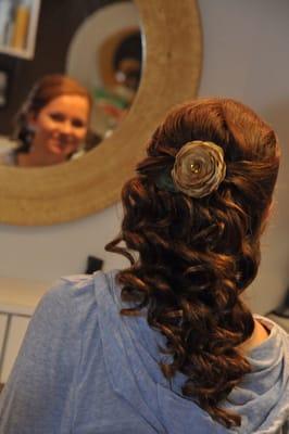 Bridal hair by Ashleigh