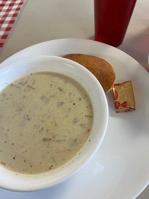 Lunch at a senior center - it's cheap and delicious, the money goes to a good cause, and they love visitors!