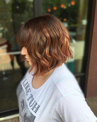 New color and cut, just in time for Fall!