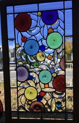 One of the cool stained glass windows for purchase at KMG!