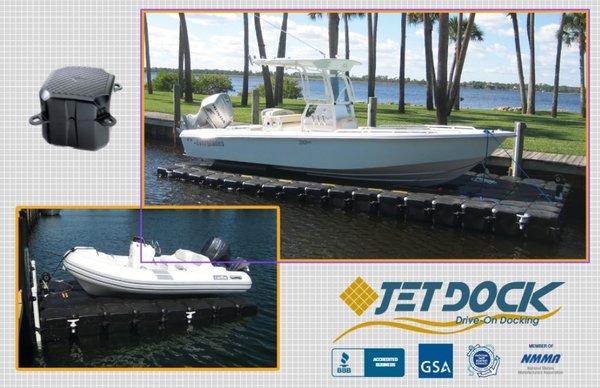 Newberry Jet Dock flyer for Jetdock Boat Docks