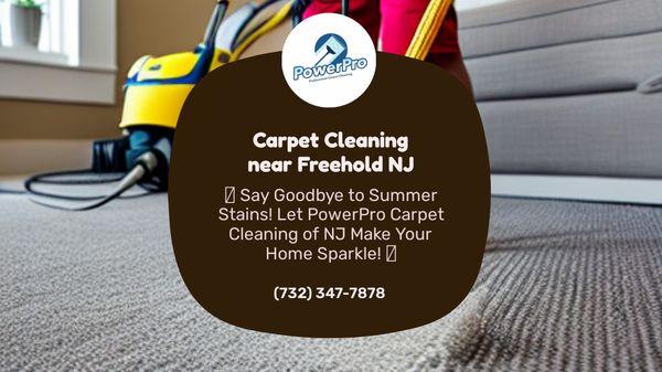 Carpet Cleaning near Freehold NJ