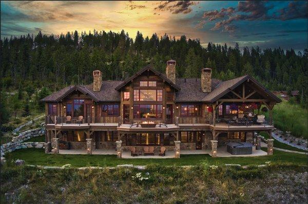 Custom Home in Whitefish