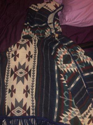 Beautiful made poncho