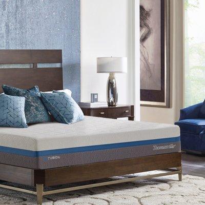 The Thomasville Momentum mattresses offer the latest gel memory foam technology.