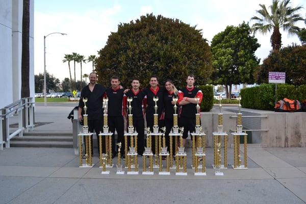 Our Adult team bringing back lots of trophies from national world class tournament.