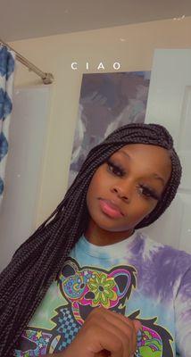 Client box braids