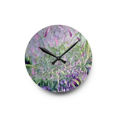 Clock created from original art.