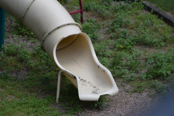 broken slide