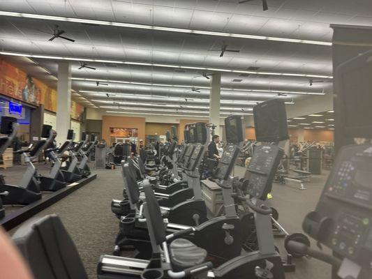 More cardio equipment