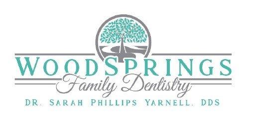 Woodsprings Family Dentistry business logo.