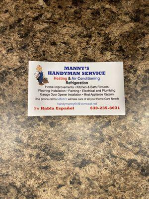 Manny's Handyman Service