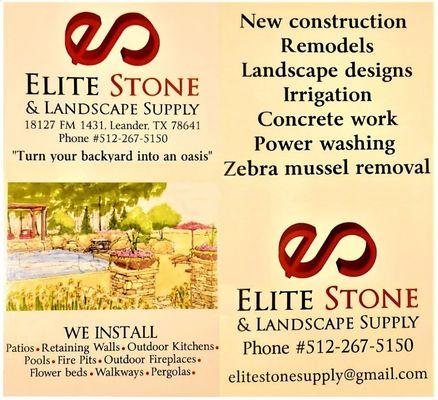 Information about Elite Stone and Landscape Supply