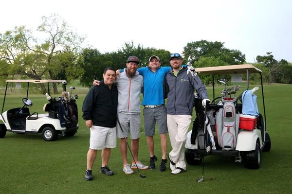 Vista's Golf Team placed #1 at the STEPS annual fundraising tournament in New Braunfels.