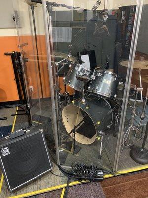 Studio drum set