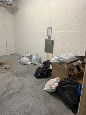 Trash room