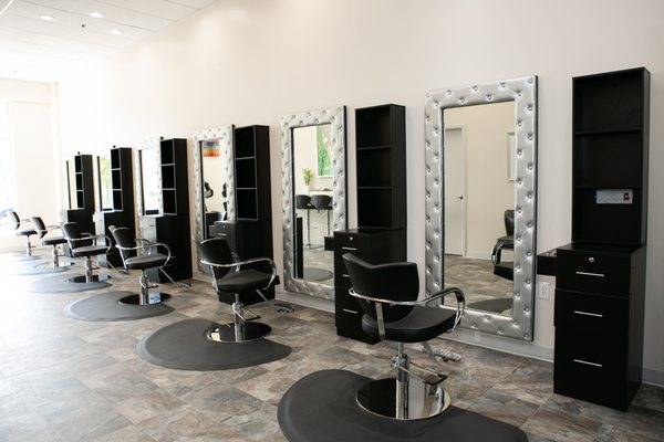 Modern, Clean and toxic free salon environment