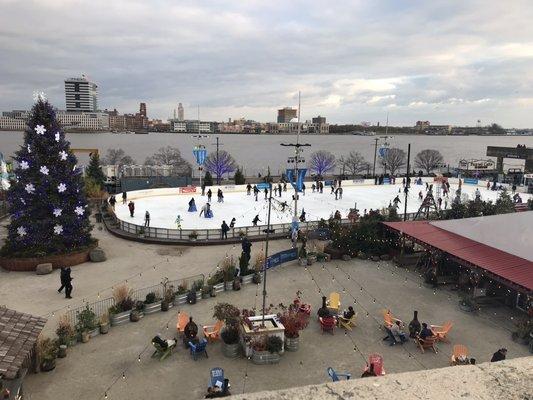 Ice skating rink