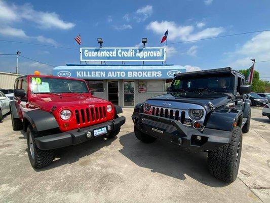 Awesome inventory, Great prices! Easy custom financing. Thank Killeen Auto Brokers!!!!!!