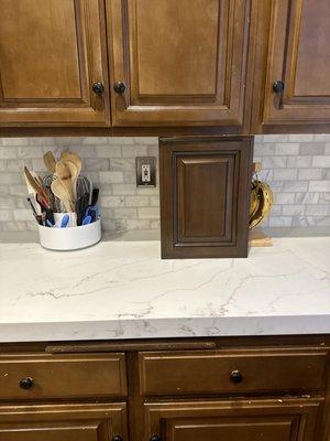 Backsplash looks great.