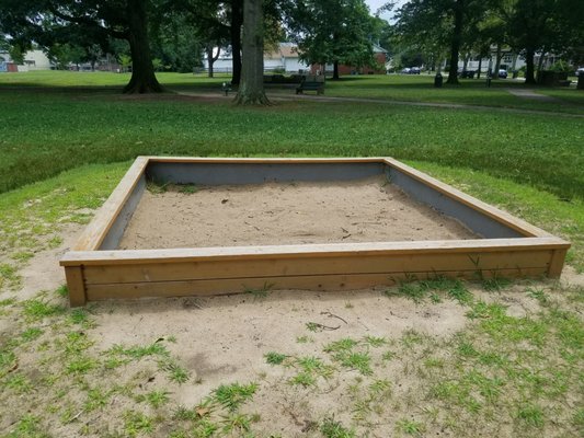 Every good park needs a sandbox right?