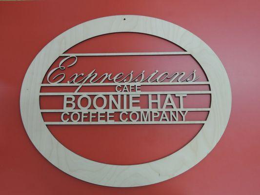 Our logo and exclusive coffee!