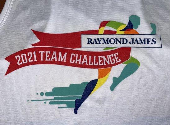 2021 Team Challenge Shirt, Gasparilla Distance Classic Run Race, Tampa