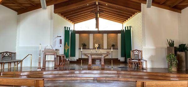 Church interior - Adoration