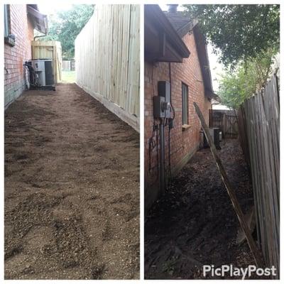 New Wooden Fence