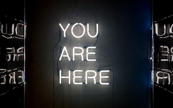 YOU ARE HERE