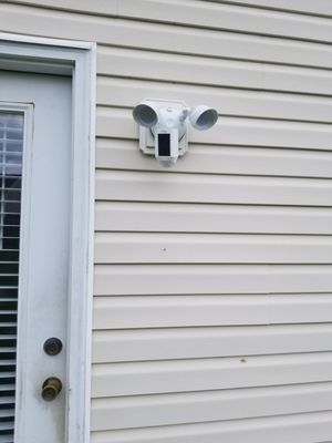 Ring security system installed