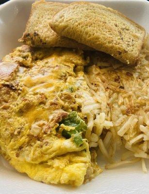 Fajita omelet