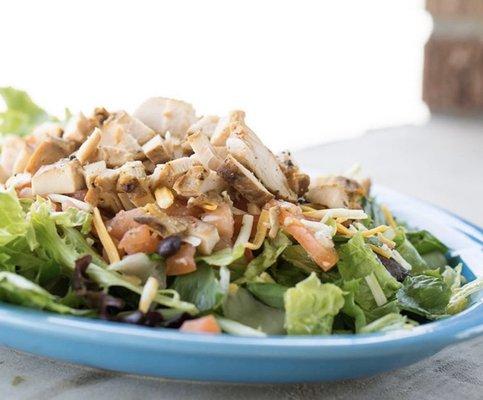 Southwest BBQ Salad with Smoked Chicken