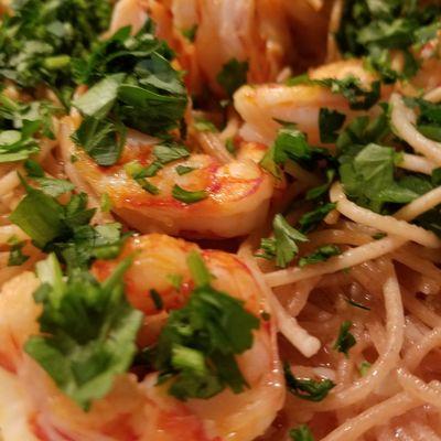 Shrimp Scampi.