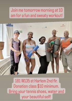 Yoga HIIT Fusion class was amazing!