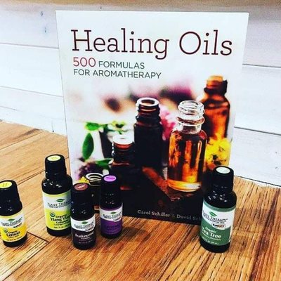 Plant therapy essential oils and some educational books to help you use them!