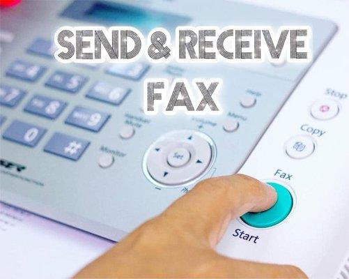 SEND & RECEIVE FAX