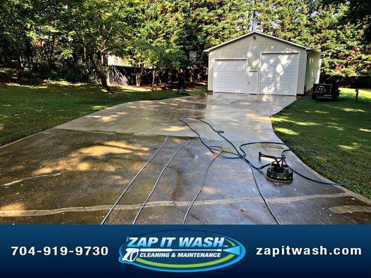 Pressure-Washing-Driveway-Charlotte-NC