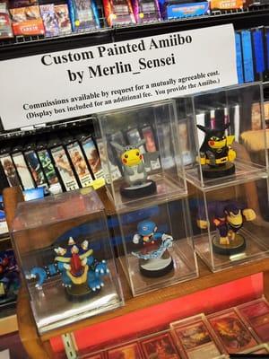 Custom Painted Amiibo by Merlin_Sensei