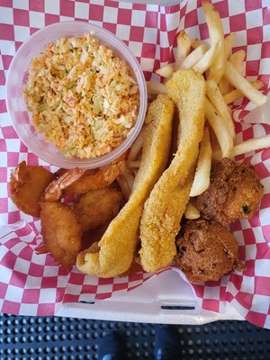 Fish and Shrimp Platter