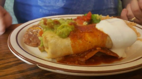 Beef chimichanga