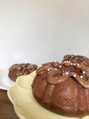 Mini choco-Nutella cake for $8