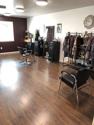 Salon, clothing