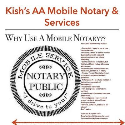 Why should you go with a mobile Notary?