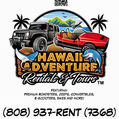 Contact Hawaii Adventure Rentals & Tours for your Hawaiian Island travel and tour needs.